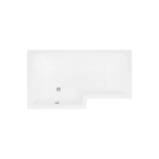 Arley Pro 1600mm L-Shaped Left-Hand Shower Bath & Side Panel
