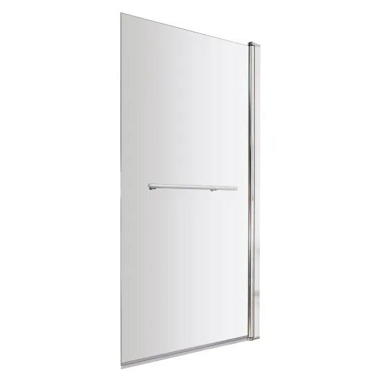 Synergy Vodas 6 Chrome Square Bath Screen With Rail