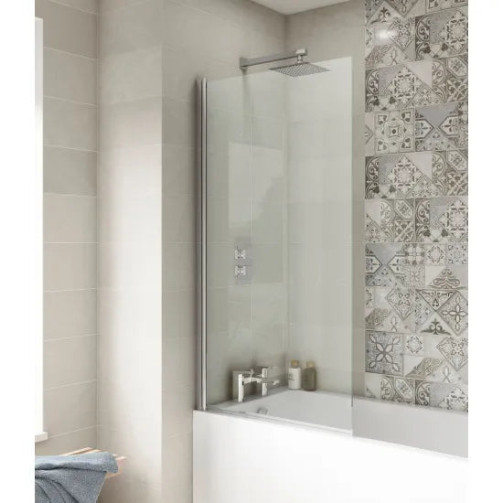 Synergy Vodas 6 Chrome Square Bath Screen