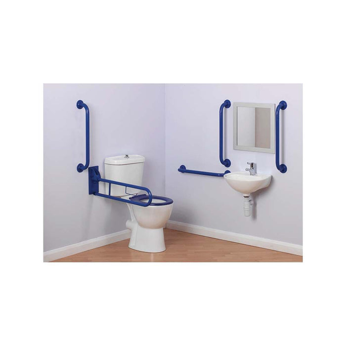 Arley Pro Comfort  Rimless Close Coupled Rails Bathroom Doc M Pack