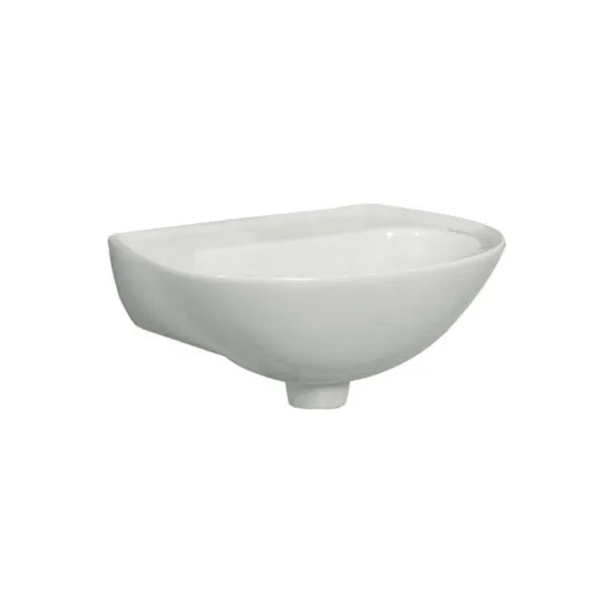 Arley Pro Doc M Wall Mounted 1 Tap Hole 445mm Ceramic Basin