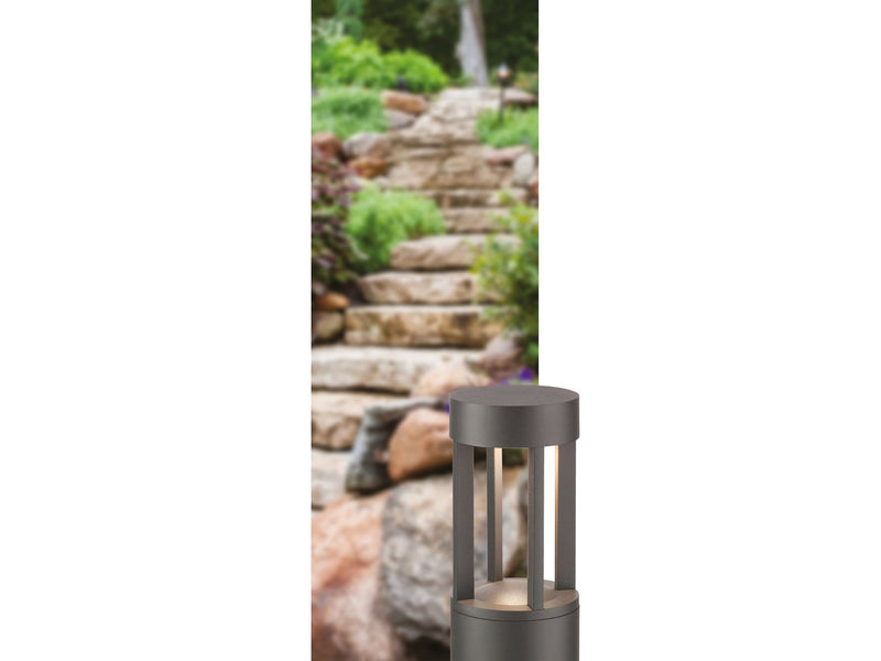 Delta LED Small Post - Graphite