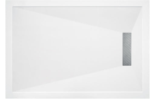 25mm Linear 1000x900mm Slim Rectangular Tray & Waste