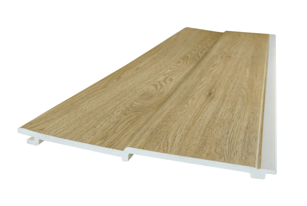 Coastal Sand NatureClad Double Feather Edge Cladding 270mm (6m Length)