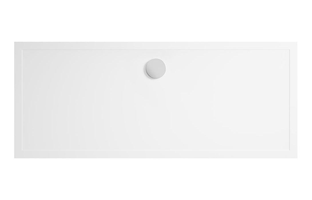 28mm Anti-Slip Ultra-Slim Rectangular Tray & Waste