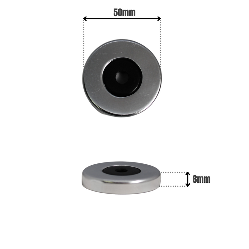 Rose & Cover PAA (Metal) 50x8mm