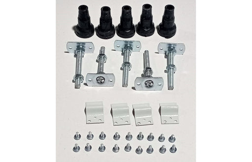 //2Go 45mm Low Profile Offset & Quadrant Riser Set - White