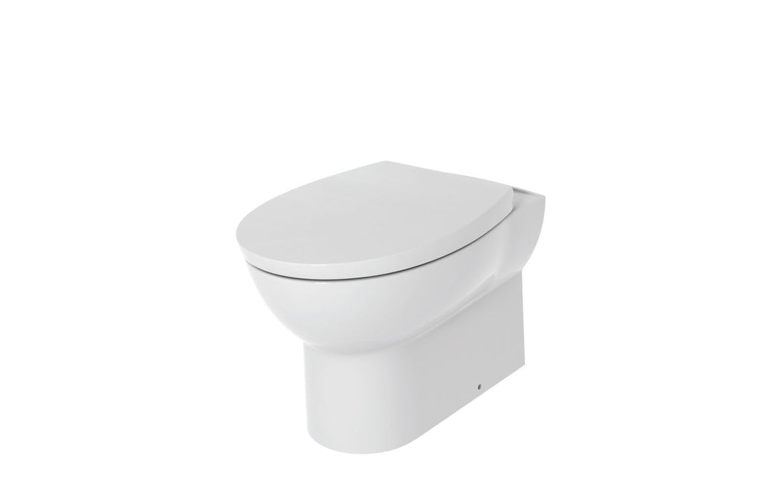 //2Go Rimless Back To Wall WC & Soft Close Seat