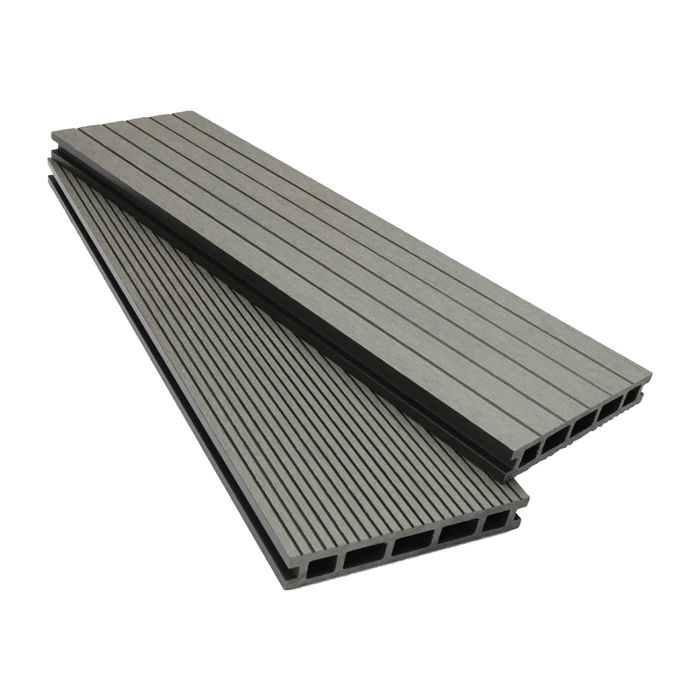Graphite Grooved Composite Decking Board 150mm (4.8m Length)