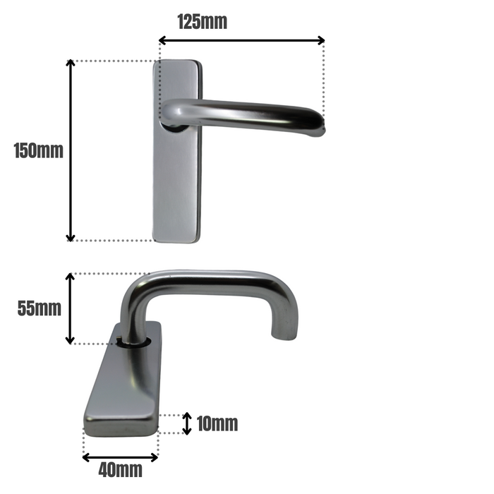 Round Bar Lever Latch PAA