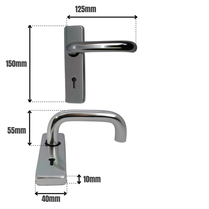 Round Bar Lever Lock PAA