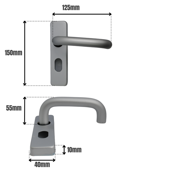 Round Bar Lever Oval PAA