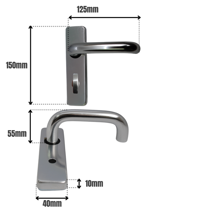 Round Bar Lever Bathroom PAA