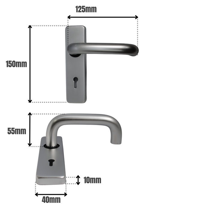Round Bar Lever Lock SAA