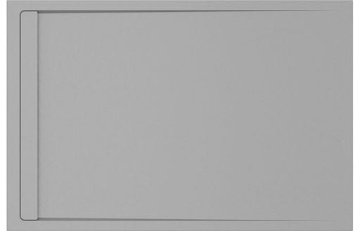 30mm Slate Rectangular Tray & Waste - Grey