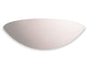 Ceramic Wall Light - Unglazed - Smooth - 330mm