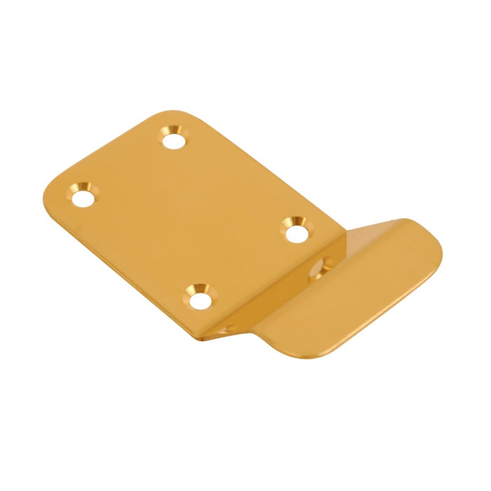 Cylinder Pull Blank Polished Brass 90x45mm