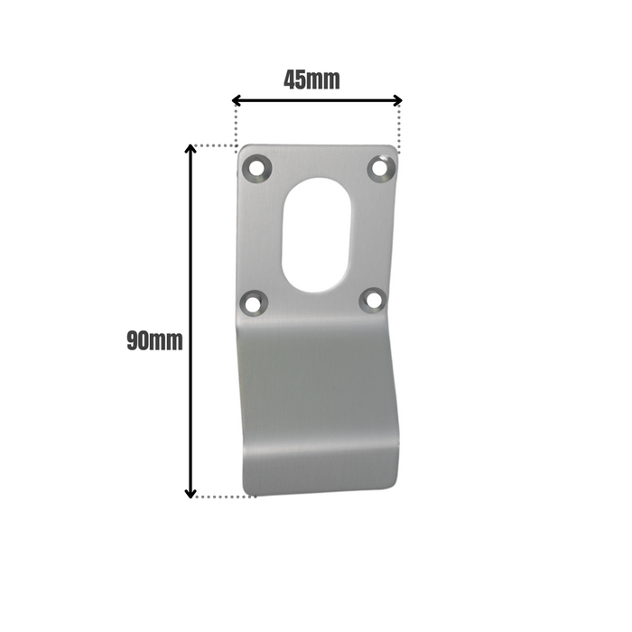 Cylinder Pull Oval SAA 90x45mm