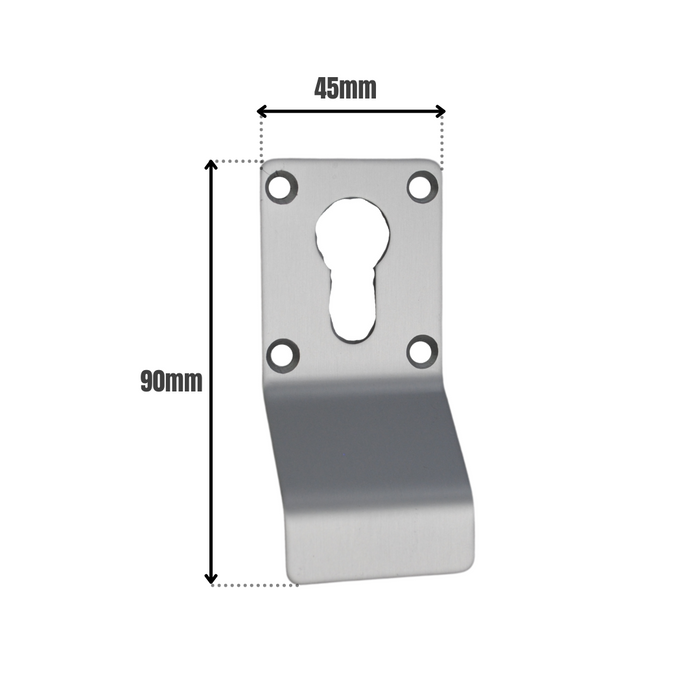 Cylinder Pull Euro SAA 90x45mm
