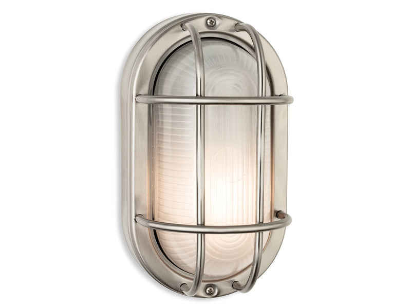 Lugo Bulkhead - Stainless Steel with Frosted Glass