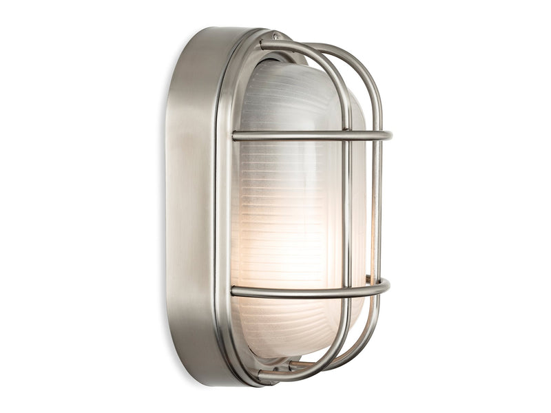 Lugo Bulkhead - Stainless Steel with Frosted Glass