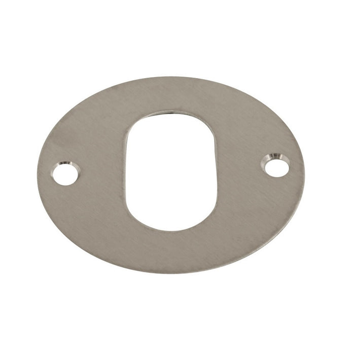 Escutcheon Oval SSS 55mm