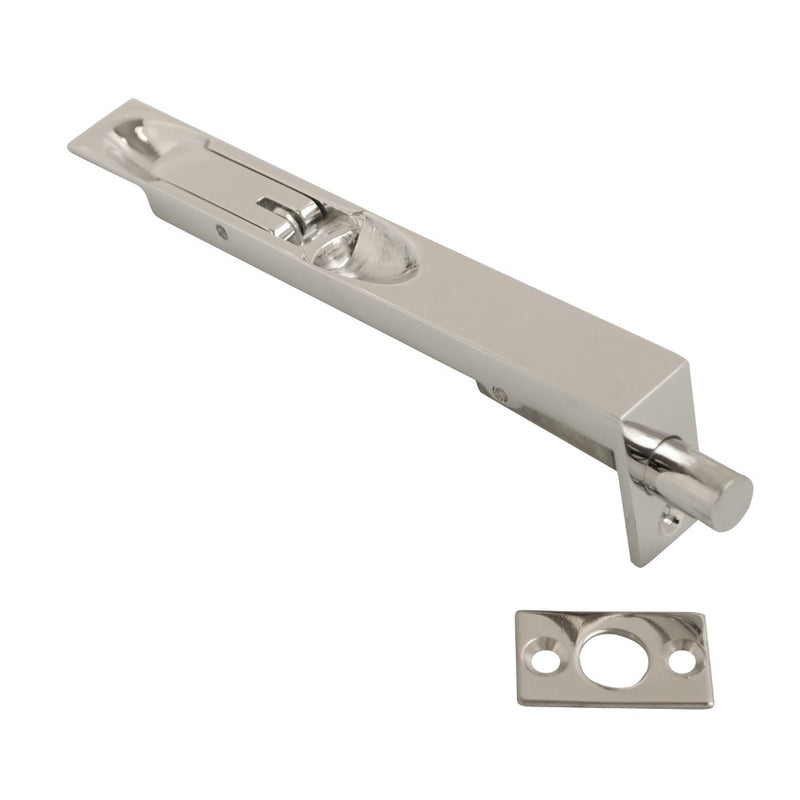 Flush Bolt Chrome