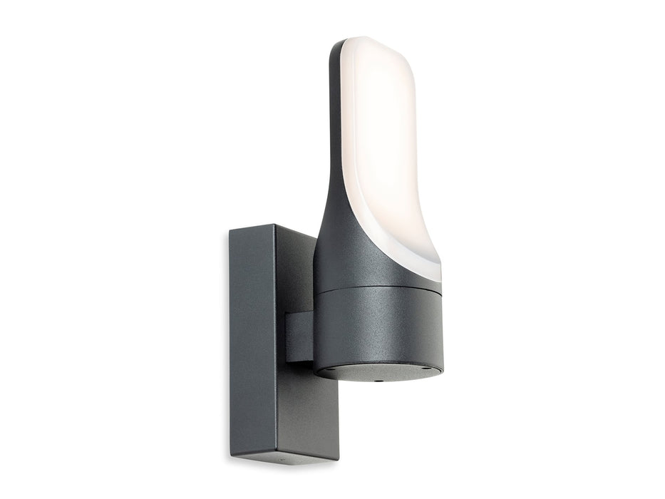 Eve LED Wall Light - Graphite with Opal Diffuser