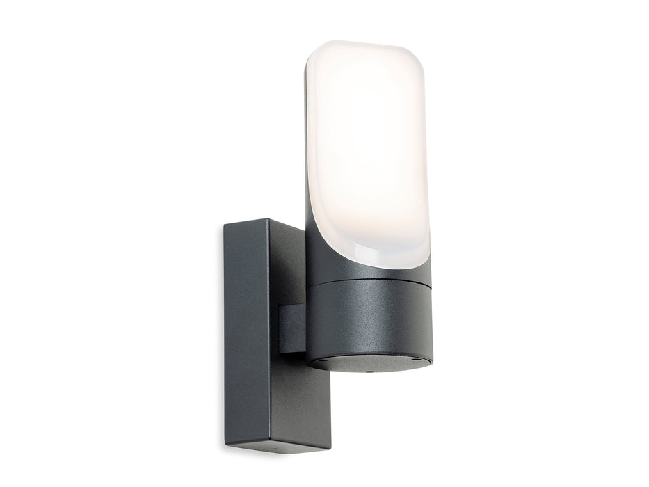 Eve LED Wall Light - Graphite with Opal Diffuser
