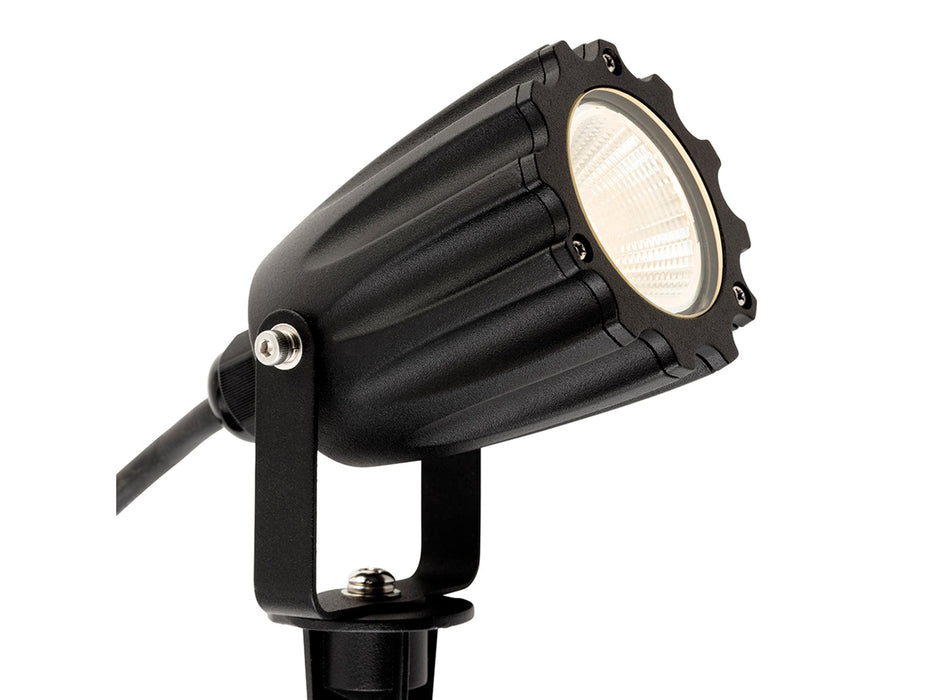 Marley LED Wall & Spike Spot - Black