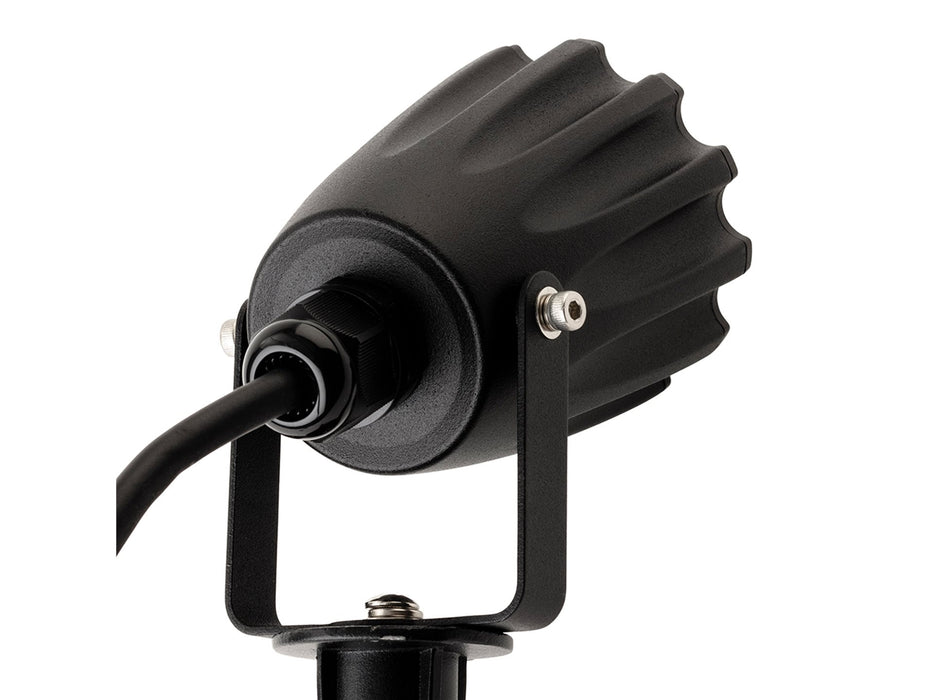 Marley LED Wall & Spike Spot - Black