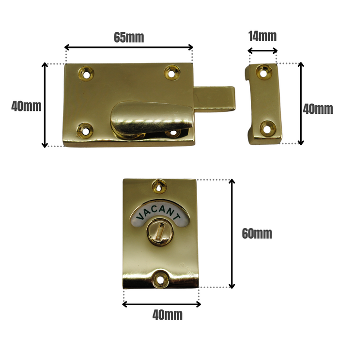 Indicator Bolt Brass