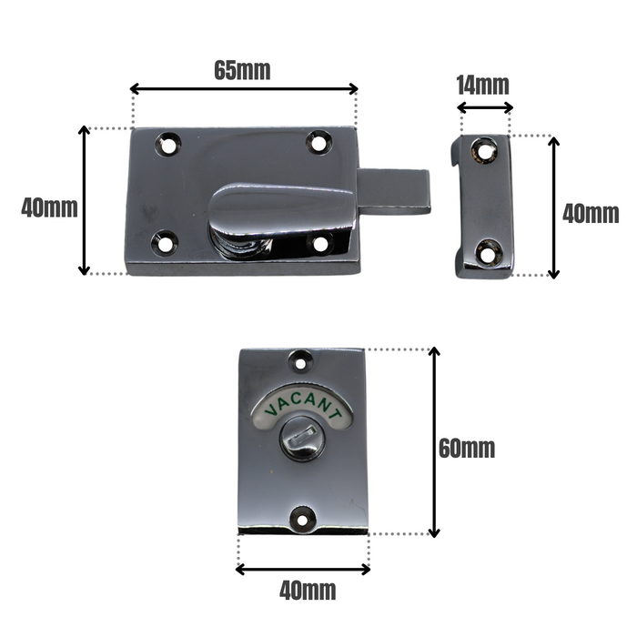 Indicator Bolt Chrome