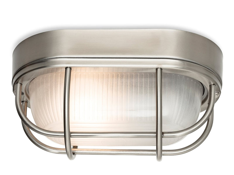 Lugo Bulkhead - Stainless Steel with Frosted Glass