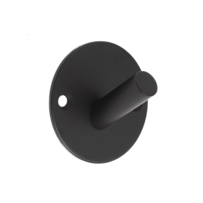 Modern Robe Hook Matt Black