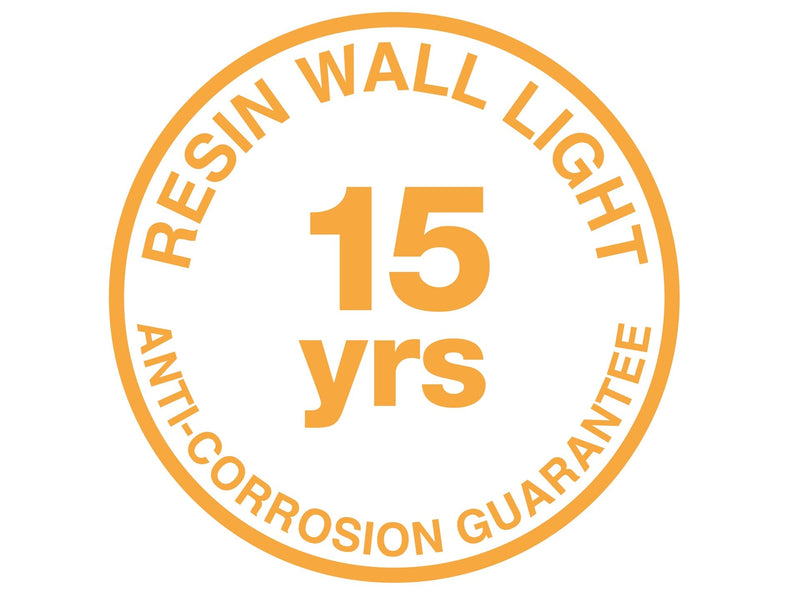 Astra Resin Lantern - Wall Light - Black