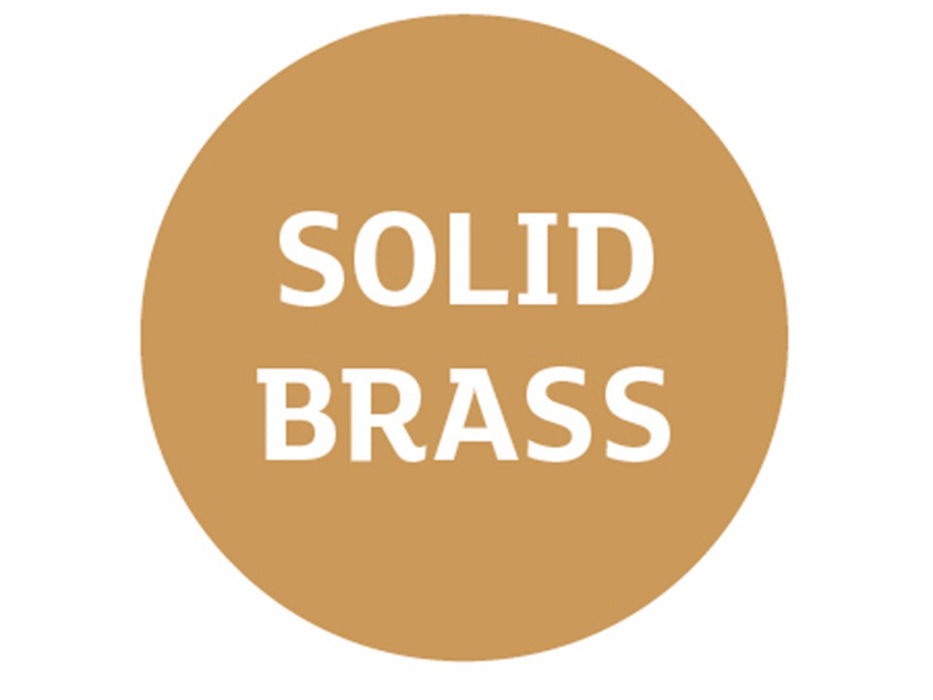 Nautic Bulkhead - Brass with Frosted Glass