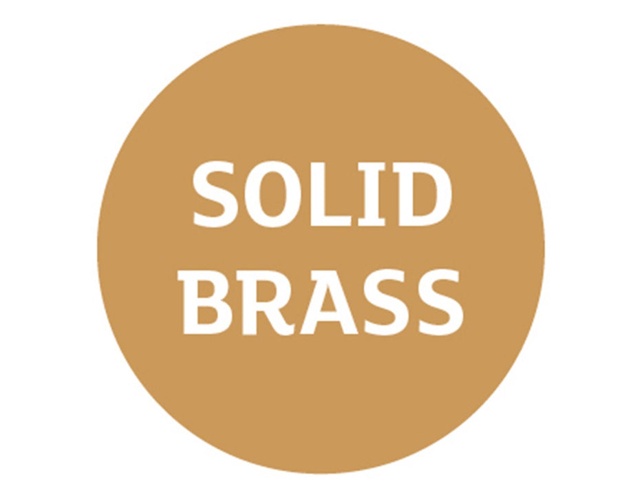 Nautic Bulkhead - Brass with Frosted Glass