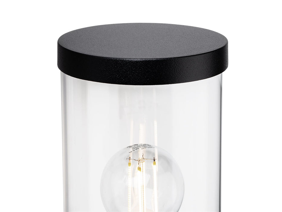 Lucas Wall Light with PIR - Black