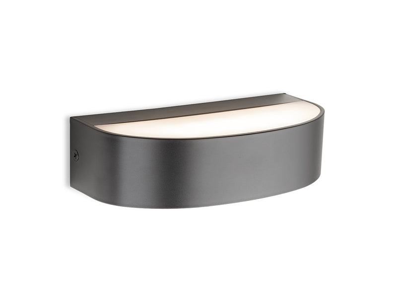 Texas LED Resin Wall Light - Graphite