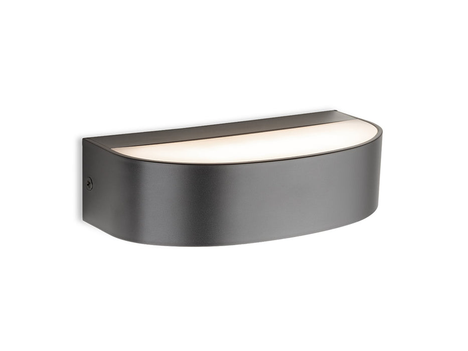 Texas LED Resin Wall Light - Graphite