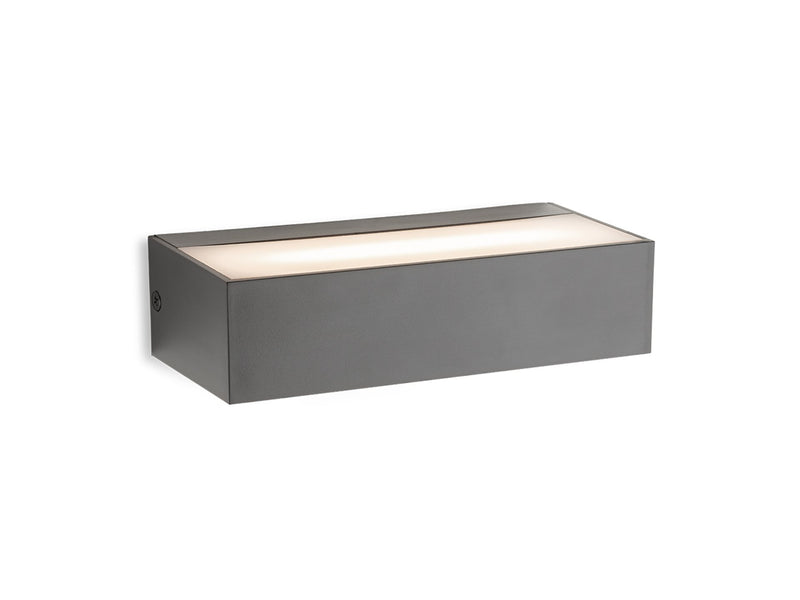 Texas LED Resin Wall Light - Graphite