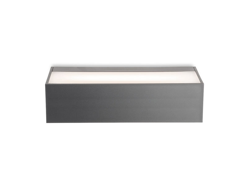 Texas LED Resin Wall Light - Graphite