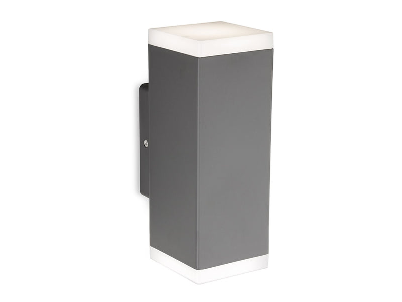 Kuga LED Resin 2 Light Wall - Graphite