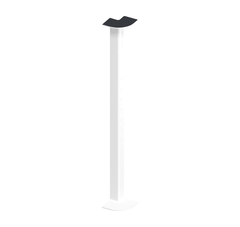 Anthracite Grey Smooth Fascia Double Ended Internal Corner Trim (450mm Length)