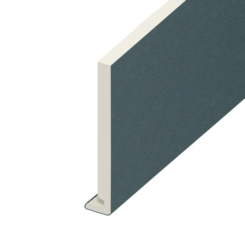 Slate Grey Woodgrain Fascia Board (5m length)