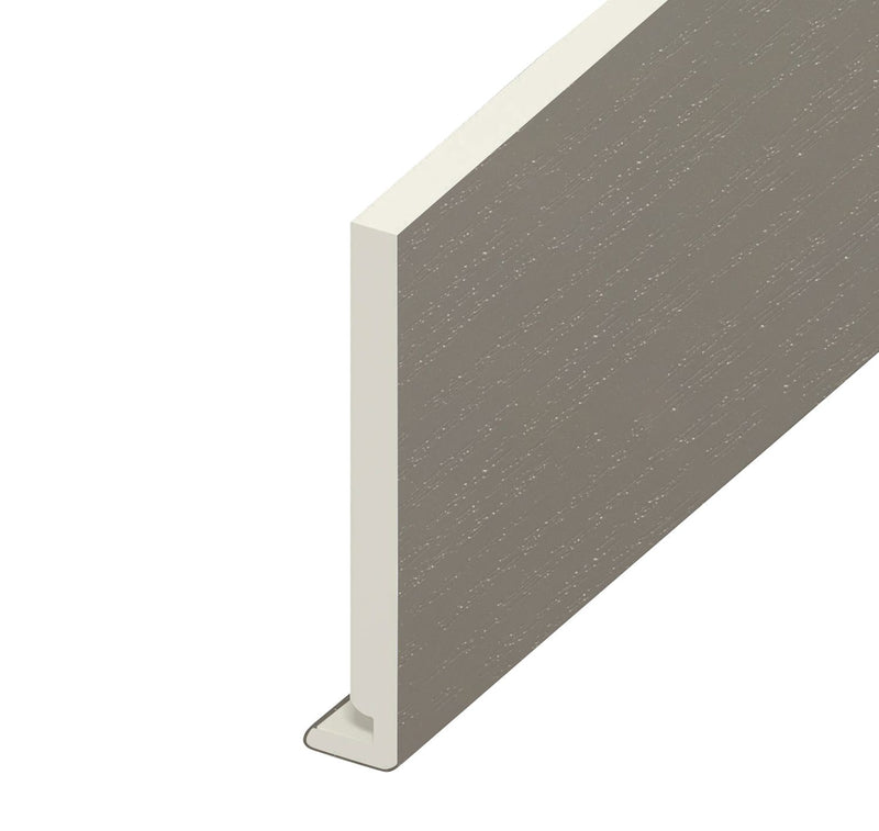 Balmoral Grey Woodgrain Fascia Board (5m length)