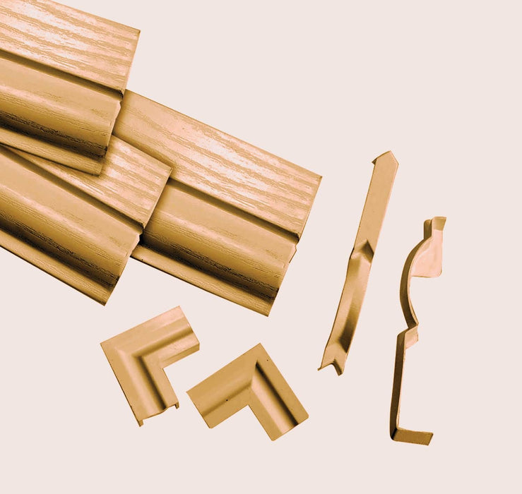 English Oak Roomline Ogee Architrave Single Door Kit