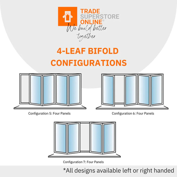 3700mm Black Heritage Visofold 1000 Bifold Door - 4 sections