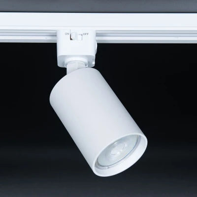 Rosco GU10 Single Circuit Track Fitting White